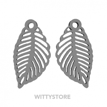 Pendientes En Forma De Hoja N8